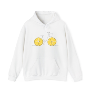 Hoodie — Lemon Bicycle Graphic Hoodie