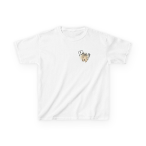 Kids 'Pray' T‑Shirt — Praying Hands Christian Tee for Children