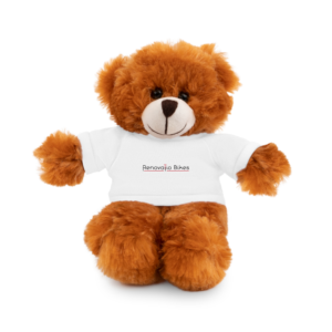 Plush Teddy Bear with Custom Tee — Soft Brown Stuffed Animal Gift