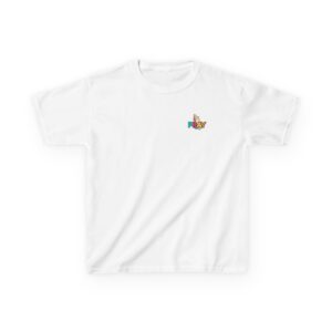 Kids Tee – Colorful PRAY Graphic with Praying Hands | Faith & Church Youth Shirt
