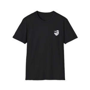 Renovatio Crest T‑Shirt — Gothic Sword & Skull Emblem Tee