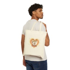 God Is Love Canvas Tote