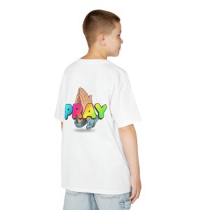 Kids Tee — Colorful Pray Hands Graphic